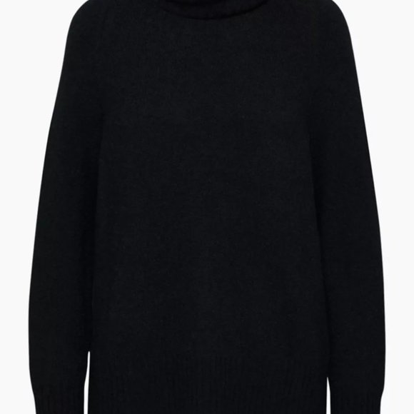 Aritzia Babaton Turtleneck Wool Sweater in Black - XXS - Picture 4 of 7